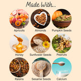 Exotic Nutrition Squirrel Beneficial Blocks - Healthy & Unique Supplemental Food with Nuts & Seeds, 10 oz
