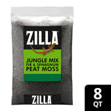 Zilla Pet Reptile Terrarium Substrate Bedding, Jungle Mix, for Frogs, Rainforest Geckos, Toads and Snakes, 8 Quart