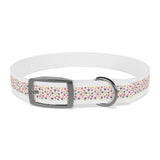 Pet Collar - Colorful Paw Prints Dog Collar