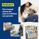 PetSafe ScoopFree Crystal Litter Tray Refills – Lavender Crystals, 3-Pack – Disposable Tray – Includes Leak Protection & Low Tracking Litter – Absorbs Odors on Contact