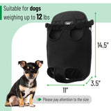 Mr. Pen- Pet Carrier Backpack, Weighing Up to 12 lbs, Adjustable Dog Carrier Backpacks, Dog Backpack Carrier for Small Dogs, Dog Front Carrier