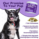 Dog Dental Powder for Teeth Cleaning - Dental Powder for Dogs Teeth