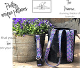 Lucky Love Dog Bundle - Medium No Pull Dog Harness & Adjustable Collar, in Stylish Primrose Pattern, Durable & Comfortable for Pet Dogs, Suitable for Puppies & Adult Dogs