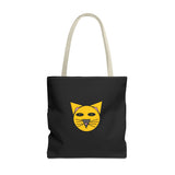 Playful Cat Face Tote Bag - Fun and Unique Design for Animal Lovers
