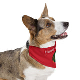 Pet Bandana Collar - Christmas Spirit Design