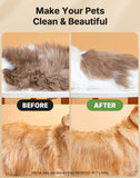 WOWOOF PET 5-in-1 Cat Hair Brush & Gromming Rakes, Cat Steam Comb for Long or Short Haired Indoor Cats, Dog Hair Spritz Comb for Deshedding and Untangling, Pet Brush for Dog Kitten Rabbit Massage