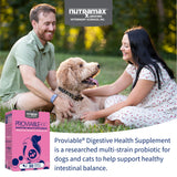 Nutramax Laboratories 30 Count Proviable Health Supplement for Cats and Dogs (PROVDC30)