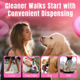 PET N PET Dog Poop Bags Scented, Value Pack 960 Count, Dog Bags Refill Rolls for Doggy Poo, Cat Litter Waste, Thick and Leak-Proof Sac CaCa Chien 41% Plant Based (Lavender)