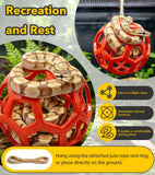 MyFunBBsdar Snake Enrichment Toys,Ball Python Tank Accessories with Snake Climbing Accessories Hammock, Lizards Toy Activity Ball,Reptile Climbing Toys for Crested Gecko Bearded Dragon