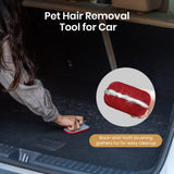 DELOMO Portable Pet Hair Removal Tool for Car, Car Detailing Dog Hair Remover, Mini Pet Hair Remover Brush for Auto Detailing, Furniture, Carpet, Lint (Size: 4.72" L × 2.76" W)