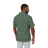 Men's Hawaiian Camp Shirt — Butterfly Print AOP