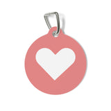 Pet Tag heart design