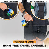Embark Dog Poop Bag Holder - Premium Waste Bag Dispenser with Carabiner