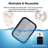 AOJEE 4PCS Electrostatic Pet Hair Removal Gloves Brush, 6.7x5.1 Reusable Static Remover for Cat Dog Hair, Grooming Glove for Couch, Furniture, Carpet, Car Seat, Fast Animal Fur Removal Mitt Tool