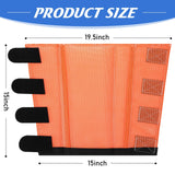 Bulyoou 24 Pcs Mesh Fly Boots for Horse Breathable Mesh Horse Boots Protective Leg Equestrian Equipment Loose Wraps Leggings for Preventing Flies and Mosquitoes Bites(L)