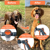Hecurba 8-in-1 Dog Shower Attachment with Soap Dispenser for Pets Washing