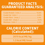 Just Try 13.4 OZ Pumpkin Cat Treats Cat Constipation Relief Hairball Control Healthy Salmon Snacks Training Biscuits Treats for Digestive Support Low Calorie Kitten Snacks
