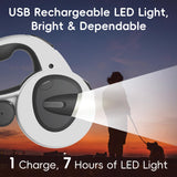 LULUPET 16Ft Retractable Dog Leash with LED Light, Heavy Duty Dog Leash for Small, Medium & Large Dogs Up to 66lbs, 360° Tangle-Free, Dispenser and Poop Bags