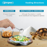 Gargeer 'Complete Minerals Plus' Supplement for All Reptiles | Supports Strong Bones, Shell, Skin, Muscle Function, Metabolism & Clay Minerals Boost | Lizards, Turtles & Tortoises | 3oz | Made in USA