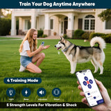 GPS Wireless Dog Fence, Electric Fence System with Training Collar