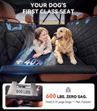 Rorhxia Dog Seat Cover for Backseat, [Safe, Comfort and Large Space], L