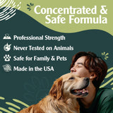Sprinkle & Sweep: Pet Stain & Odor Enzyme Spray - 24oz - No Scrubbing Concentrated Formula, Dog & Cat Urine & Mess Destroyer, Carpet Spot Cleaning