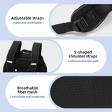 Wakytu Dog Backpack Carrier for Dogs,Dog Lift Harness,Adjustable Padded Breathable Straps for Dogs, Disabled, Joint Injuries, Arthritis,S