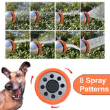 Hecurba 8-in-1 Dog Shower Attachment with Soap Dispenser for Pets Washing