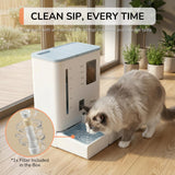 iPettie Camera Automatic Cat Feeder and Water Dispenser, 5G/2.4GHz WiFi