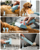 PETGUGU Dog Grooming Vacuum & Dryer for Shedding 7-in-1 Pet Clipper