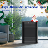 Aucleia Pet Air Purifiers for Home Large Room 2100 Ft², True HEPA Filter