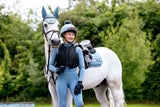 LeMieux Close Contact Saddle Pad - Saddle Pads for Horses - Equestrian Riding Equipment and Accessories - Ice Blue - Large