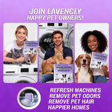 Lavenclyn Washing Machine Cleaner Tablets for Pet Owners Pro Max Lavender