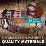 Embark Adventure Medium Dog Collar – Stylish, Durable Nylon, Adjustable & Comfortable, Strong Buckle