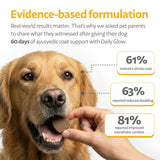 Ayourpets Dog Allergy Chews for Itchy Skin, Hot Spots, Paw Licking & Itchy Ears – Holistic Herbal Omega-3 Anti Itch Support with Turmeric & Shatavari – Fish Flavor – 90 Count
