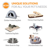 K&H Pet Products Cool Bed III Dog Cooling Mat, Indoor Outdoor Cooling Beds for Large Dogs, Chilling Pet Pad for in Home, Outdoor Houses, Crates, Yards, Porches - Large 44 X 32in Chill Blue