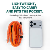 Dog Slip Lead Dog Leash, Heavy Duty No-Pull Training Leash w/Poop Bag Holder, Anti-Tangle, Multi-Handles & Reflective Thread for Small, Medium Dogs 4FT Green