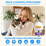 Barkwave Cat Calming Pheromone Diffuser Kit, Stress Relief, 1 Plug-in 2 Refills