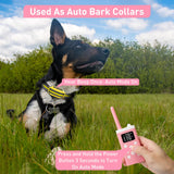 PetJoy Dog Bark Collar with Remote, Shock Collar for Large Dogs 3 Pack, Bark & Shock Collar Combo, Automatic Bark Collar - Auto Mode with 5 Sensitivity Levels