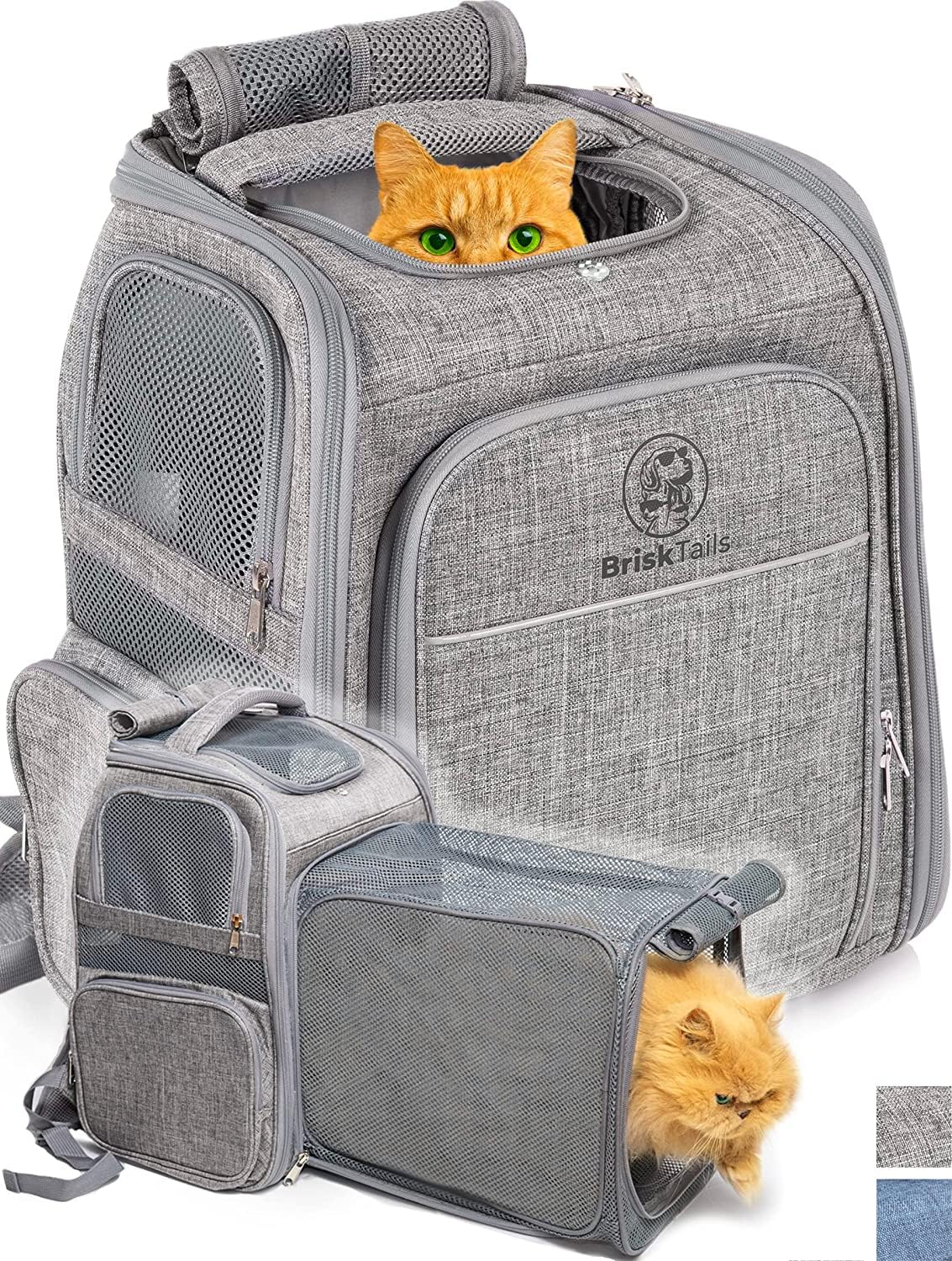 BriskTails Сat Backpack Carrier