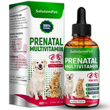 Dog Prenatal Vitamins for Moms During Lactating – Prenatal Vitamins for Dogs & Cats of All Breeds to Care for Pet Development – Multivitamin for Cats – 2 Oz – Herbal Supplement for Pets