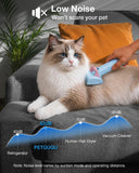 PETGUGU Dog Grooming Vacuum & Dryer for Shedding 7-in-1 Pet Clipper