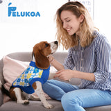 Dog Sweater, Soft Dog Sweaters with Leash Hole for Small Medium Dogs Cats