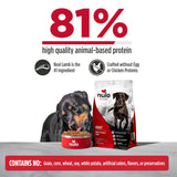 Nulo Freestyle Adult Dog Food, Premium All Natural Grain-Free Dry Small Kibble Dog Food, with BC30 Probiotic for Healthy Digestion, and High Animal-Based Protein with no Chicken or Egg Alternatives