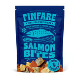 Finfare Freeze Dried Salmon Skin Treats for Dogs, Protein & Omega-3s, Grain Free Salmon Dog Training Treats, Crafted in USA, Bites - 2oz