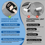 sonluk 2PCS Pet Hair Removal Glove for Dogs&Cats,Upgraded 5-Finger Electrostatic Pet Hair Remover,Reusable Magic Brush Pet Hair Removal Tool for Laundry,Carpets,Sofa Gaps,and Car Seats