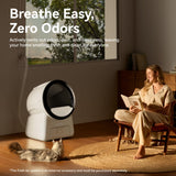 CATLINK Scoop Robot Pro Self-Cleaning Litter Box, AI Cameras, 4L Refiller