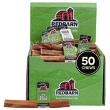 Redbarn Pet Products Straight 5" Bully Sticks - Long Lasting Dog Chew, All Natural Bully Bones (50-Count)