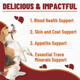 Just Try 8.71 oz Freeze-Dried Chicken Liver Treats for Dogs - Natural, Protein-Packed Dog Training Snacks - Grain-Free, Iron & Vitamin A Rich