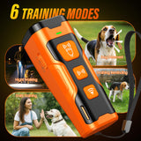 YUYQA Dog Bark Deterrent Device, 3X Ultrasonic Anti Barking, 6 Training Modes 23 FT Range Barks No More Indoors Outdoors Behavior Correct Safe & Humane Rechargeable Compact Bark Control for Dogs